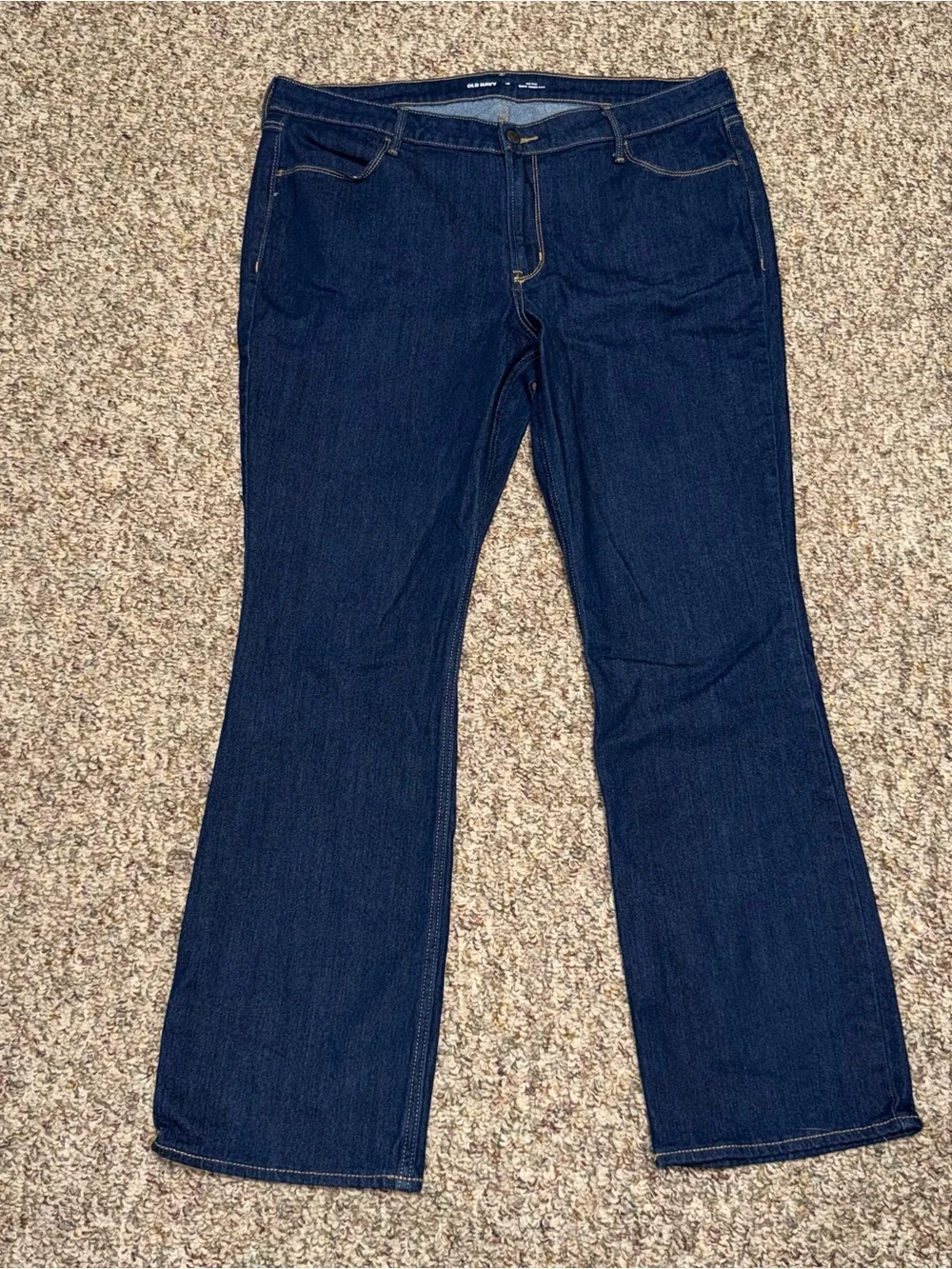 Women's size 16 bootcut jeans Old Navy Dark Blue Jeans wow bootcut